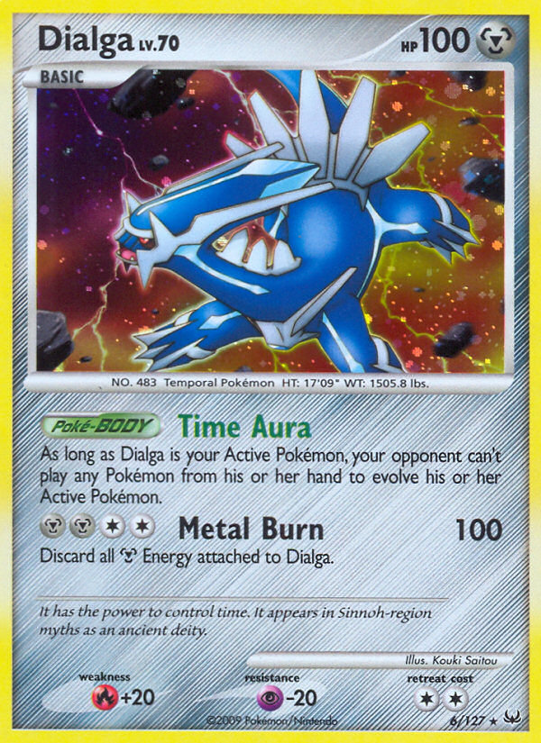 Dialga 6/127, Platinum Pokémon card