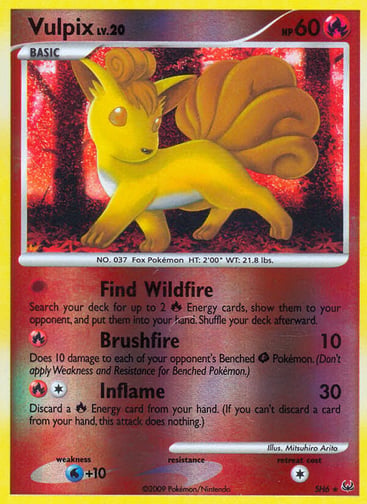 Vulpix SH6 from Platinum
