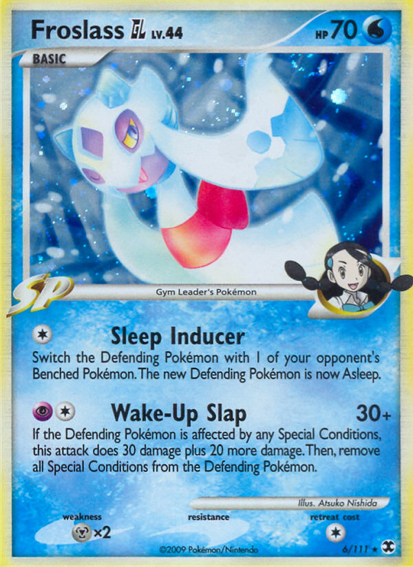 Froslass GL 6/111, Rising Rivals Pokémon card