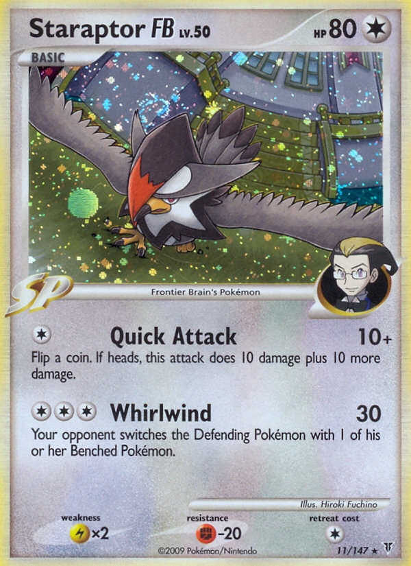 Staraptor FB 11/147, Supreme Victors Pokémon card