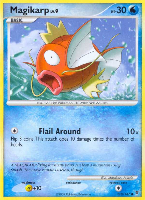 Magikarp 110/147, Supreme Victors Pokémon card