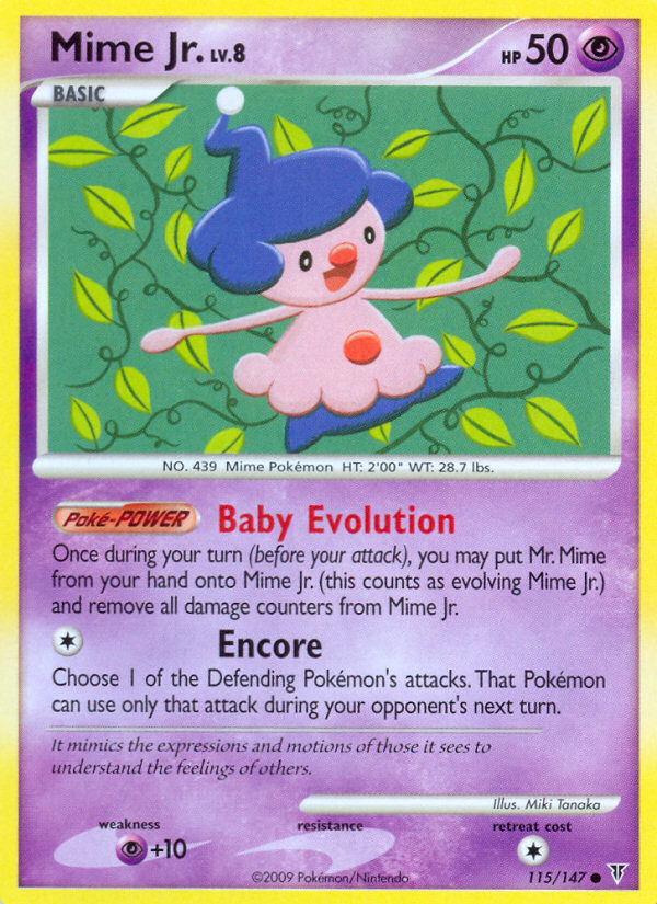 Mime Jr. 115/147, Supreme Victors Pokémon card
