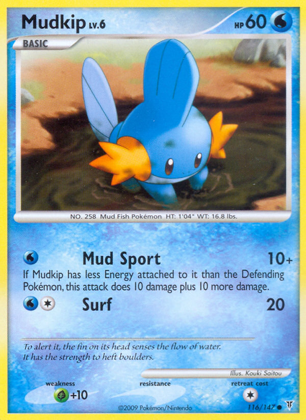 Mudkip 116/147, Supreme Victors Pokémon card