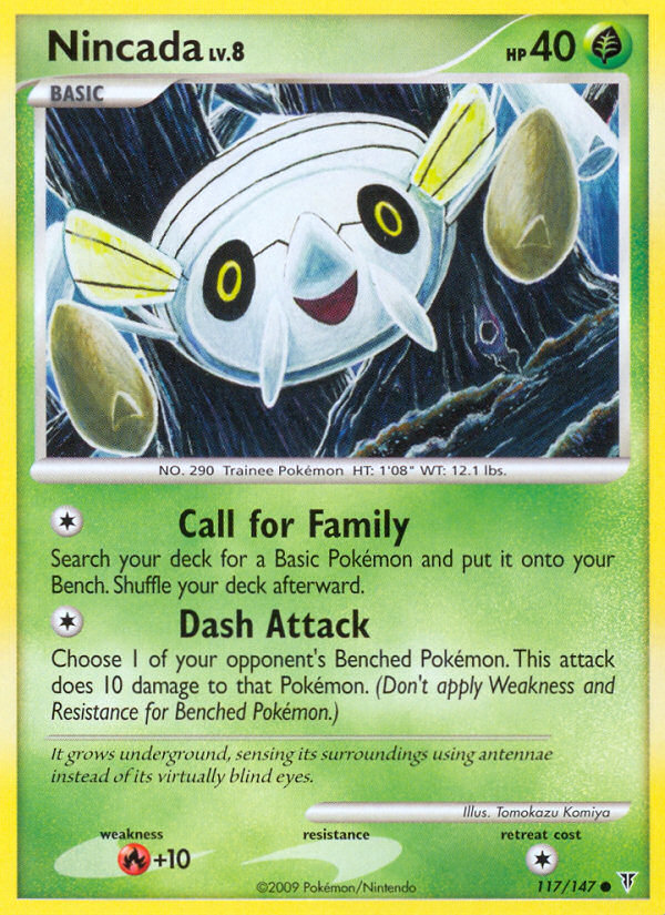 Nincada 117/147, Supreme Victors Pokémon card