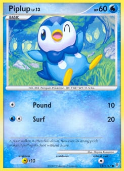 Piplup 121/147, Supreme Victors