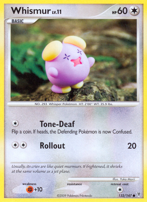 Whismur 132/147, Supreme Victors Pokémon card