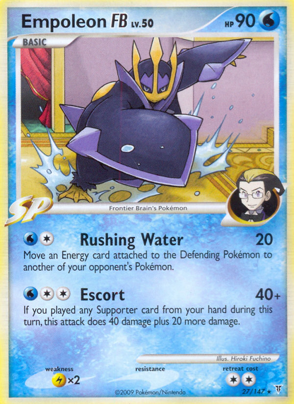 Empoleon FB 27/147, Supreme Victors Pokémon card