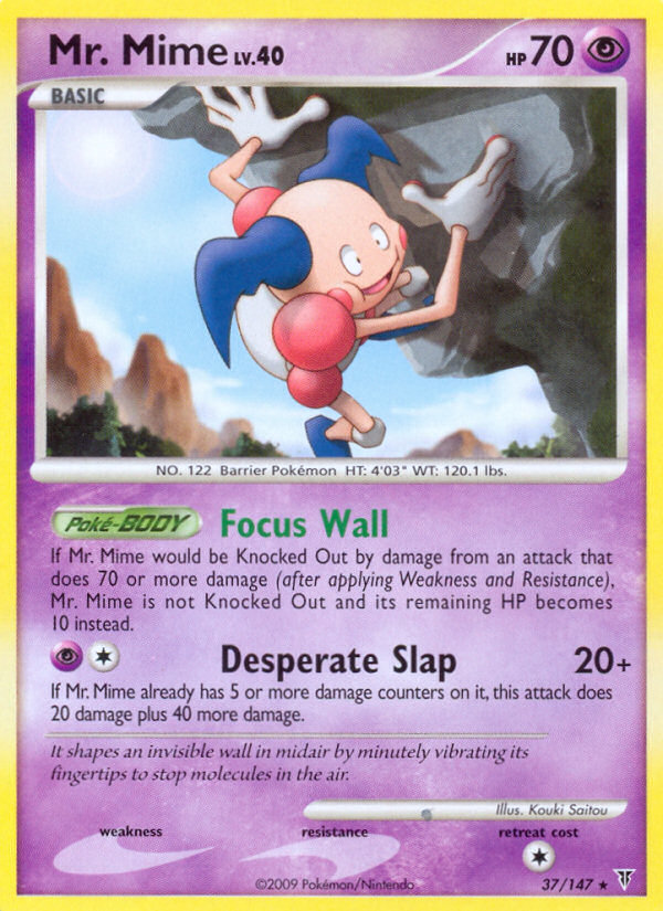 Mr. Mime 37/147, Supreme Victors Pokémon card