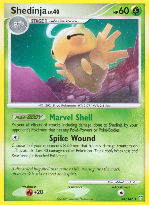 Shedinja 44/147, Supreme Victors Pokémon card