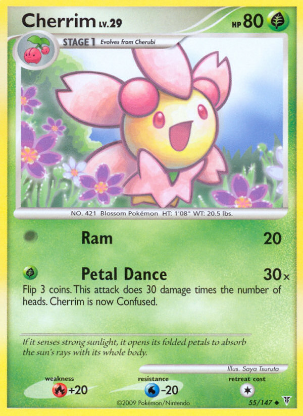 Cherrim 55/147, Supreme Victors Pokémon card