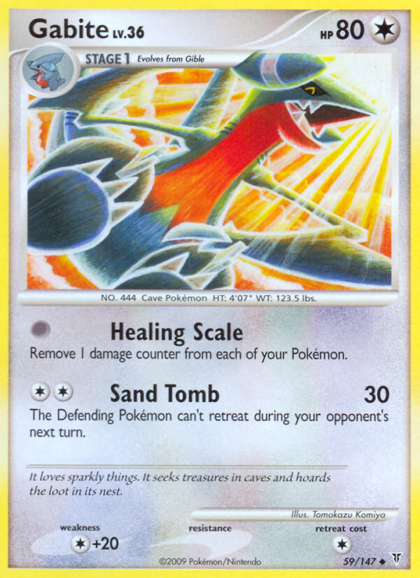 Gabite 59/147, Supreme Victors Pokémon card