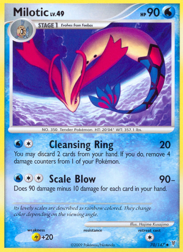 Milotic 70/147, Supreme Victors Pokémon card