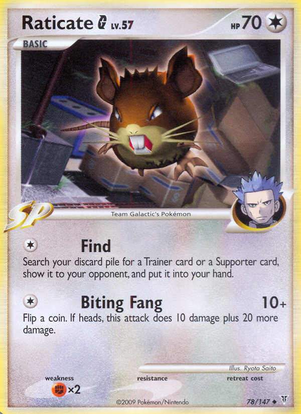 Raticate G 78/147, Supreme Victors Pokémon card
