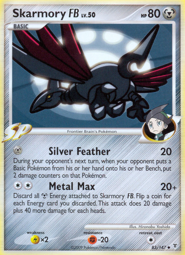 Skarmory FB 83/147, Supreme Victors Pokémon card