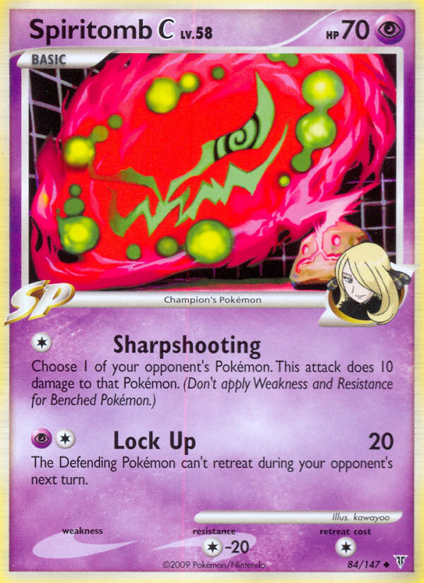 Spiritomb C 84/147, Supreme Victors Pokémon card