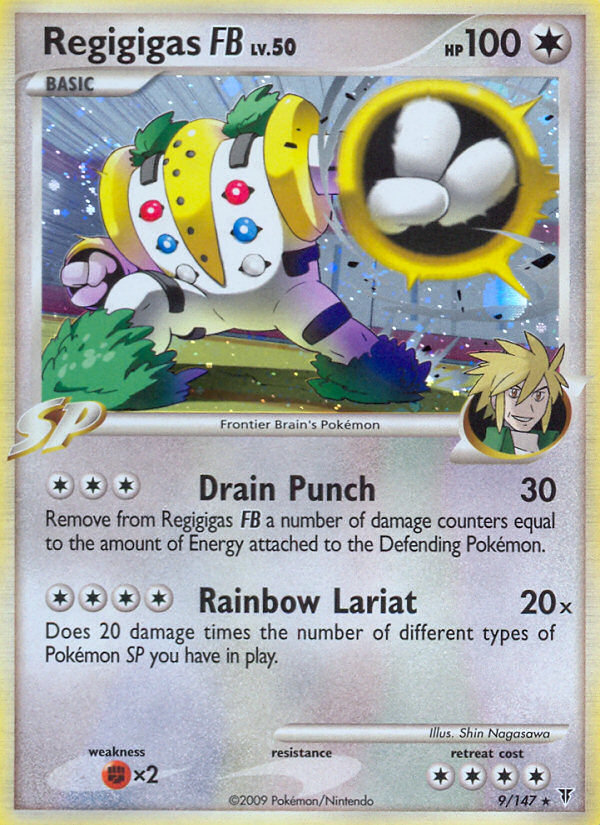 Regigigas FB 9/147, Supreme Victors Pokémon card
