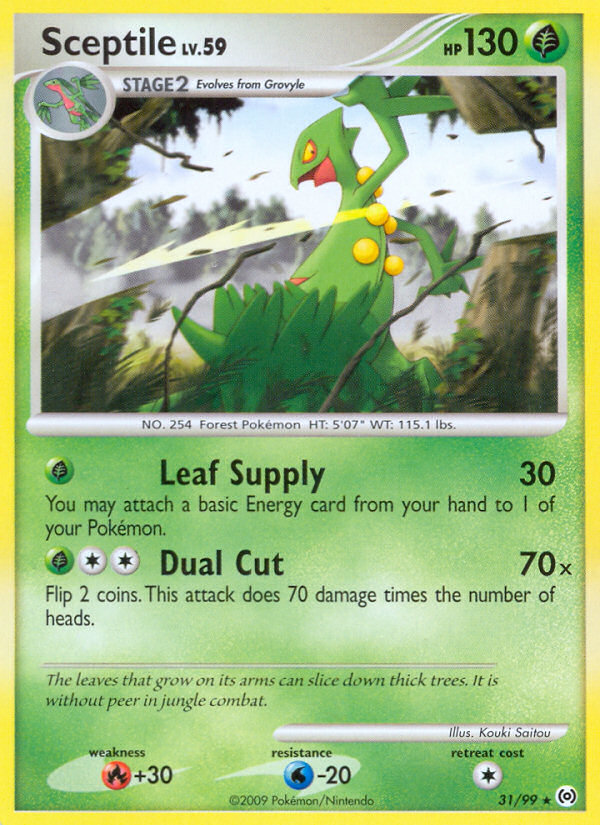 Sceptile 31/99, Arceus Pokémon card