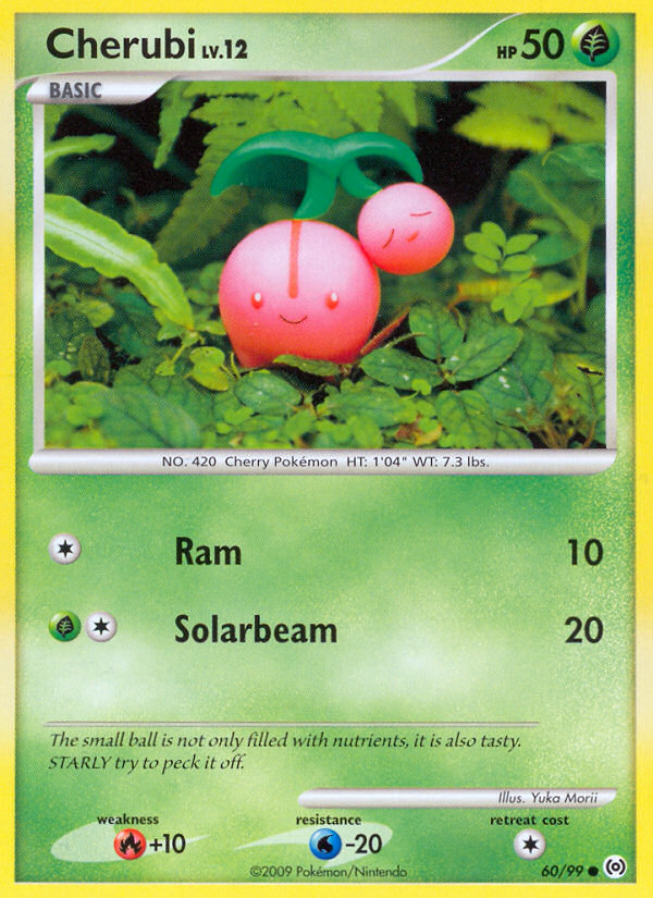 Cherubi 60/99, Arceus Pokémon card