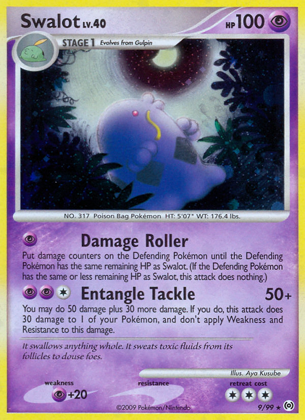 Swalot 9/99, Arceus Pokémon card