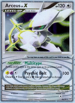 Arceus LV.X 96/99, Arceus