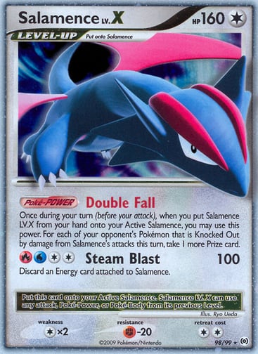 Salamence LV.X 98/99 from Arceus