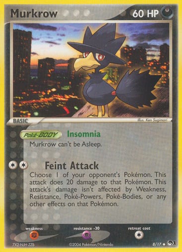 Murkrow 8/17 from POP Series 1