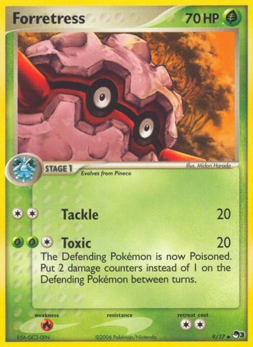 Forretress 9/17 from POP Series 3