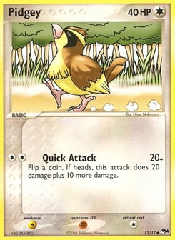 Pidgey 12/17, POP Series 4