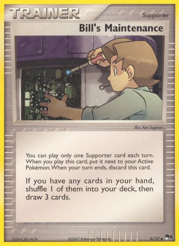 Bill's Maintenance 6/17 from POP Series 5