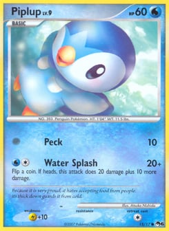 Piplup 15/17, POP Series 6