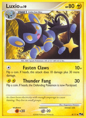Luxio 8/17 from POP Series 8