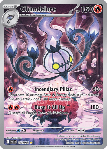 Chandelure 103/86 from White Flare