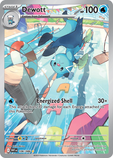 Dewott 106/86 from White Flare