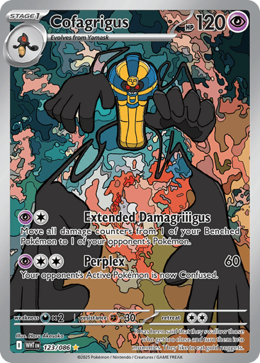 Cofagrigus 123/86 from White Flare