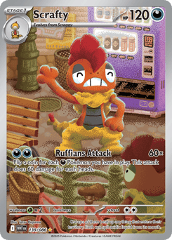 Scrafty 139/86, White Flare