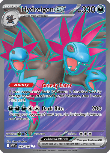 Hydreigon ex 161/86 from White Flare