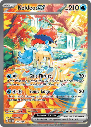 Keldeo ex 167/86 from White Flare