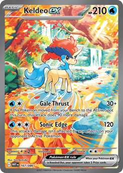 Keldeo ex 167/86, White Flare