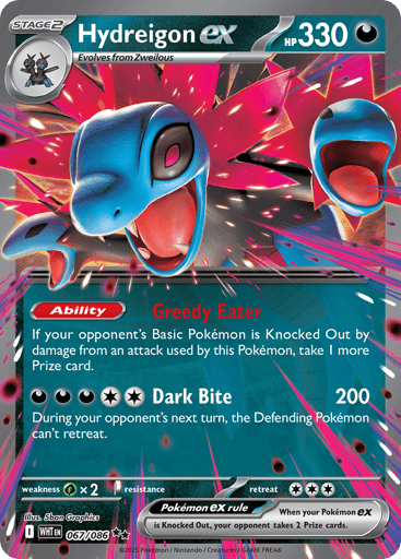 Hydreigon ex 67/86 from White Flare
