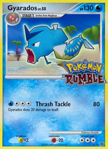Gyarados 6/16 from Pokémon Rumble