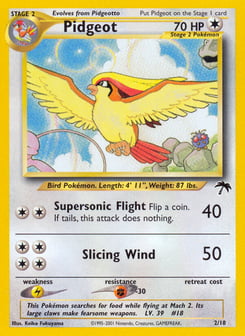 Pidgeot 2/18, Southern Islands