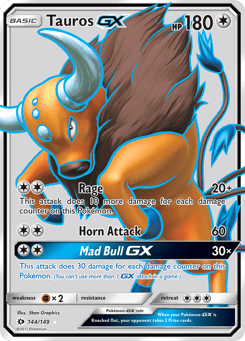 Tauros-GX 144/149, Sun & Moon