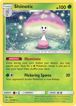 Shiinotic 17/149, Sun & Moon