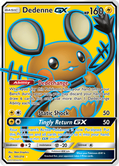 Dedenne-GX 195/214, Unbroken Bonds
