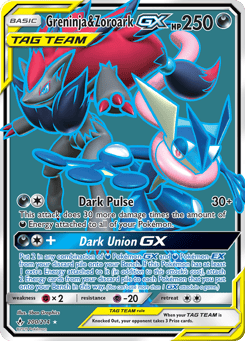Greninja & Zoroark-GX 200/214, Unbroken Bonds
