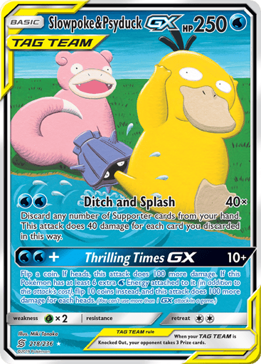 Slowpoke & Psyduck-GX 218/236 from Unified Minds