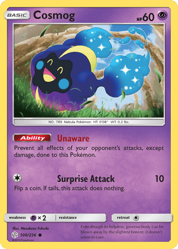 Cosmog 100/236 from Cosmic Eclipse