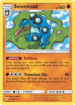 Seismitoad 117/236, Cosmic Eclipse