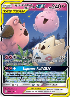Togepi & Cleffa & Igglybuff-GX 143/236, Cosmic Eclipse