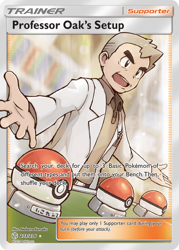 Professor Oak's Setup 233/236 from Cosmic Eclipse